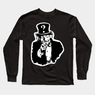 We are Anonymous Disobey. Black and White Civil Disobedience Long Sleeve T-Shirt